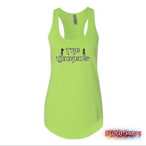 Tank Top Racerback Style - Neon Green
